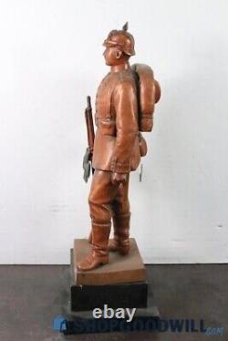 Ww-1 German Imperial Guard Statue-superb Condition-museun Quality-very Rare