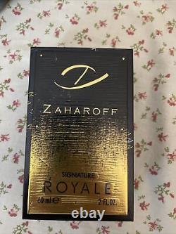 Zaharoff Pour Homme Signature Royale 60ml 2 fl. Oz Rare Very Nice Fragrance Hmu